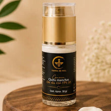 Cargar imagen en el visor de la galería, Crema de Día para Manchas con FPS 50, frasco de 50g, con propiedades de miel y jalea real.