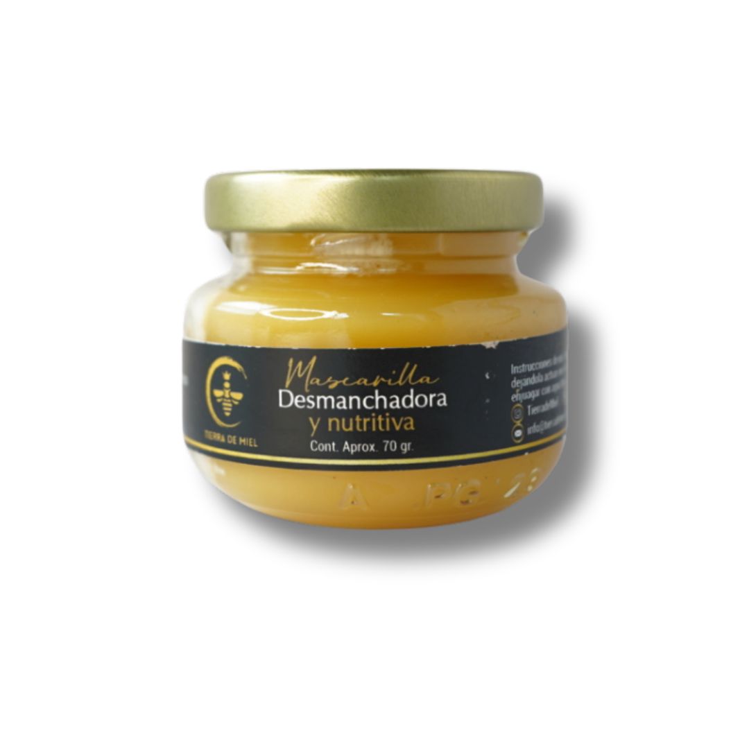 Mascarilla Desmanchadora Con Miel y Extracto De Citricos