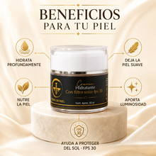 Cargar imagen en el visor de la galería, Crema Hidratante con FPS 30, Jalea Real y Semilla de Uva
