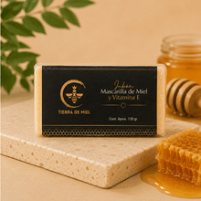 Cargar imagen en el visor de la galería, Jabón Facial de Miel y Vitamina E para Manchas, 130 gr, productos naturales para el cuidado de la piel.
